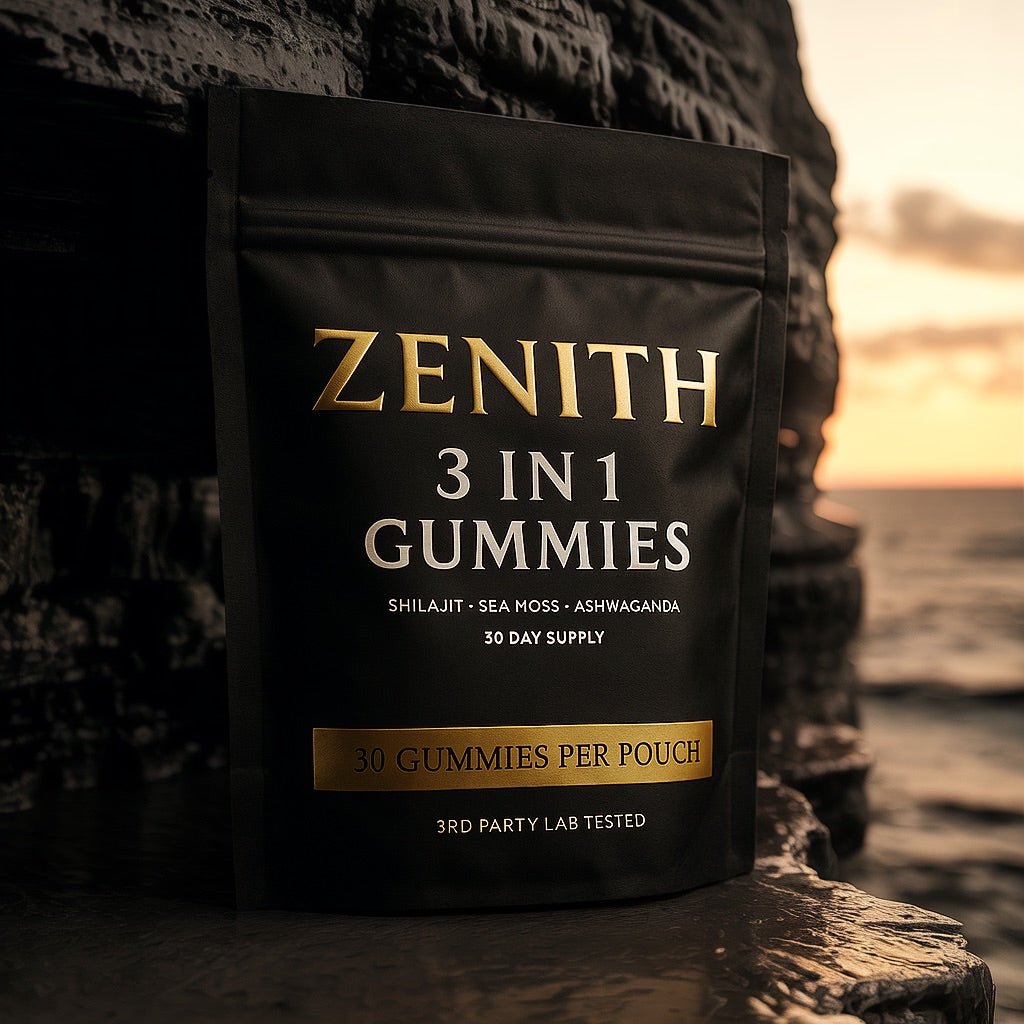 ZENITH® 3-in-1 Shilajit Gummies