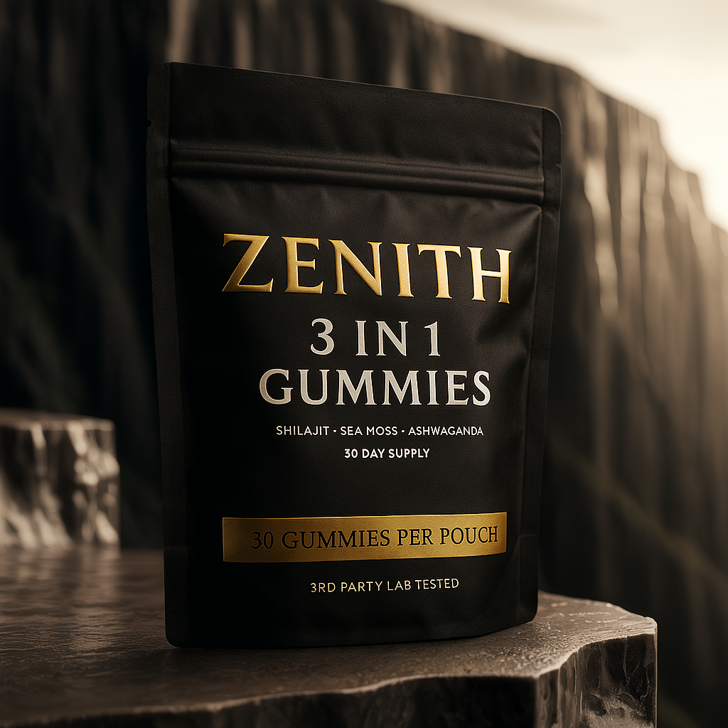 ZENITH® 3-in-1 Shilajit Gummies