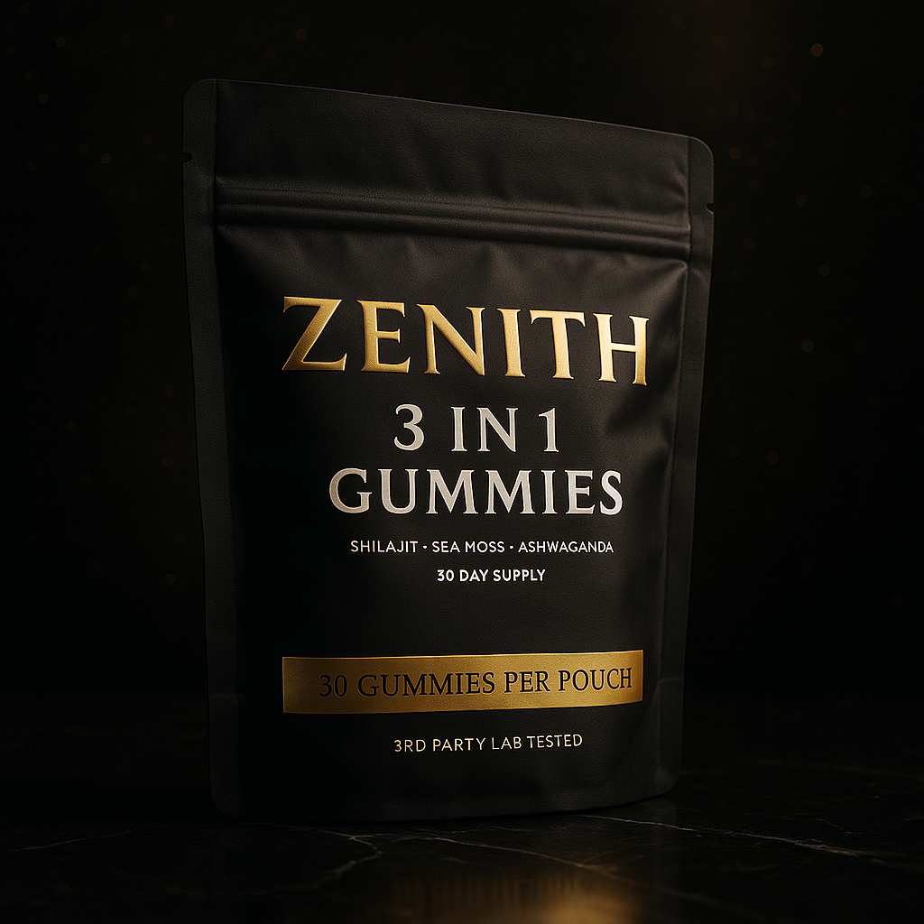 ZENITH® 3-in-1 Shilajit Gummies